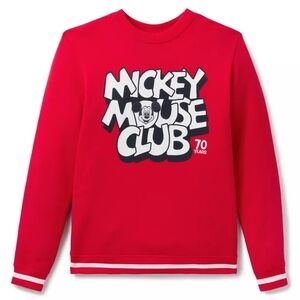The Mickey Mouse Club 70th Anniversary Pullover Sweatshirt for Adults